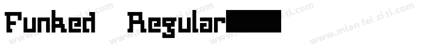 Funked Regular字体转换